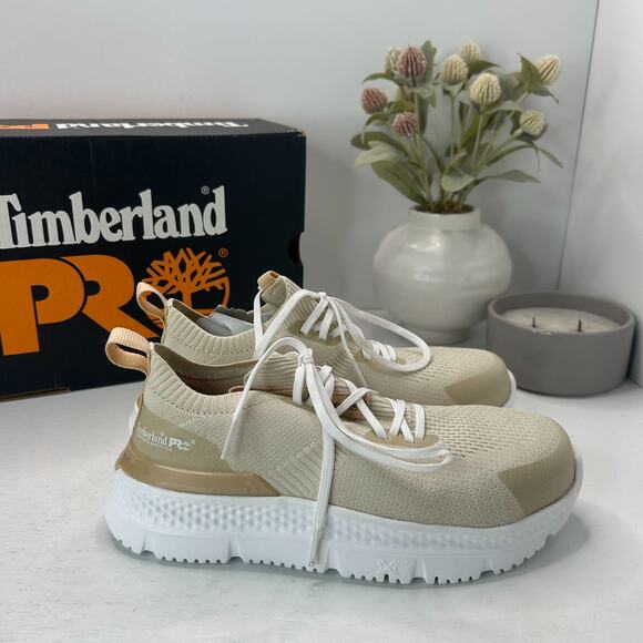 Timberland PRO Setra Knit Composite Safety Toe Sneaker A5VG7 Women's 5.5M NWB - Picture 3 of 10